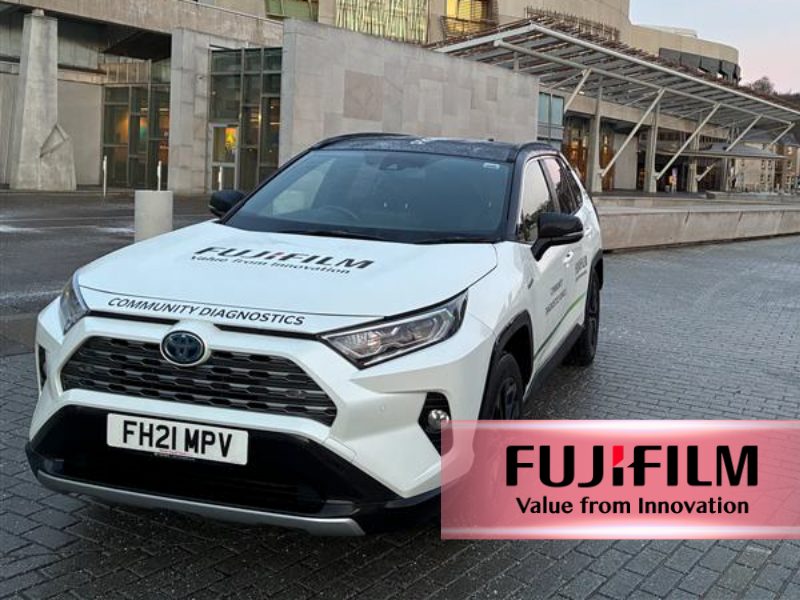 Fujifilm Healthcare Showcases Community Diagnostics Vehicle at Scottish Parliament Highlighting New Technologies in AI and Community based Care. January 29, 2026 Featured, Fujifilm, Industry News